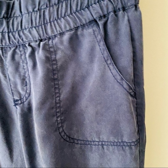 Athleta Crop Jogger Pants Navy Sz 4 - Picture 5 of 12